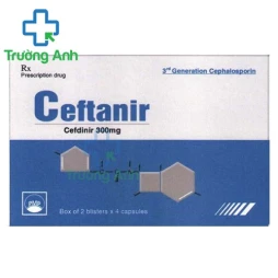 Ceftanir 300mg Pymepharco - Điều trị nhiễm khuẩn nhẹ