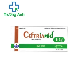 Ceftriamid 0,5g MD Pharco - Thuốc điều trị nhiễm khuẩn xương