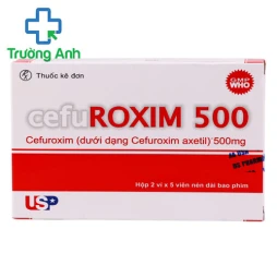 cefuROXIM 500 - Thuốc điều trị nhiễm khuẩn của US Pharma USA