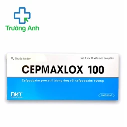 Cepmaxlox 100 Hataphar - Thuốc điều trị nhiễm khuẩn hiệu quả