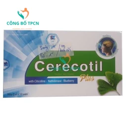 Cerecotil plus - Giúp tăng cường tuần hoàn não hiệu quả