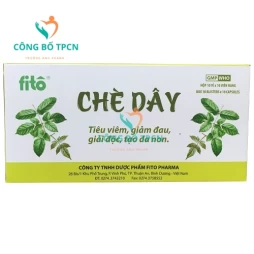 Chè dây Fito - Hỗ trợ điều trị viêm loét dạ dày hiệu quả của Fito Pharma