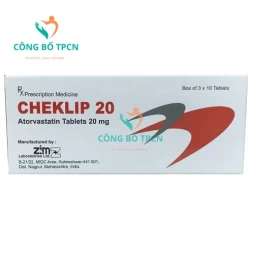 Cheklip 20 - Thuốc điều trị tăng cholesterol trong máu hiệu quả của Ấn