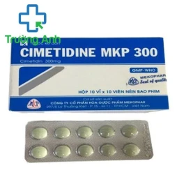 Cimetidine MKP 300mg - Thuốc điều trị loét dạ dày, tá tràng của Mekophar