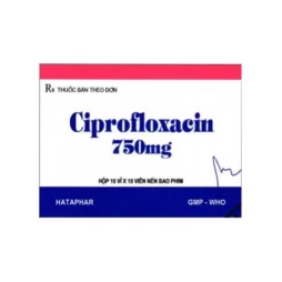 Ciprofloxacin 750mg Hataphar - Điều trị nhiễm khuẩn nặng