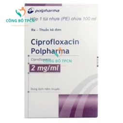 Ciprofloxacin Polpharma 2mg/ml - Thuốc điều trị nhiễm khuẩn hiệu quả
