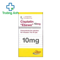 Cisplatin “Ebewe” 10mg/20ml - Thuốc điều trị ung thư hiệu quả