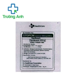 Citopcin Injection 400mg/200ml - Thuốc điều trị nhiễm khuẩn nặng hiệu quả