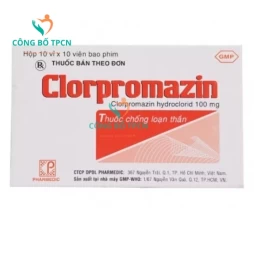 Clorpromazin 100mg Pharmedic - Điều trị các bệnh loạn thần