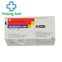 Clozapyl 100 - Thuốc điều trị bệnh nhân tâm thần phân liệt hiệu quả