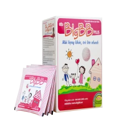 Cốm BigBB Plus - Hỗ trợ giảm ho đờm, sổ mũi, đau rát họng cho bé
