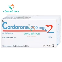 Cordarone 200mg - Thuốc điều trị rối loạn nhịp tim hiệu quả