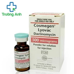 Cosmegen Lyovac 500mcg (Dactinomycin) - Thuốc điều trị ung thư của Đức