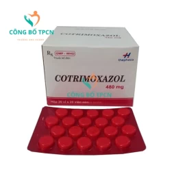 Cotrimoxazol 480mg Thephaco - Thuốc điều trị bệnh nhiễm khuẩn hiệu quả