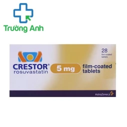 Crestor 5mg - Thuốc  điều trị Cholesterol máu tăng nguyên phát