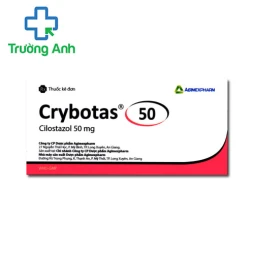 Crybotas 50 Agimexpharm - Thuốc điều trị thiếu máu cục bộ