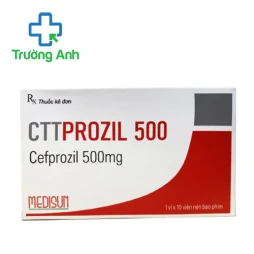 CTTProzil 500 Medisun - Thuốc điều trị nhiễm khuẩn hiệu quả