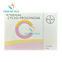 Cyclo Progynova Tab 2mg 21's Bayer - Thuốc điều trị thiếu estrogen