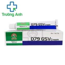 D79 Gsv Cream - Hỗ trợ điều trị giảm mụn đầu đen, mụn trứng cá hiệu quả