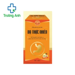 DA THỰC NHIÊN - Hỗ trợ giảm axit dịch vị, giúp bảo vệ niêm mạc dạ dày