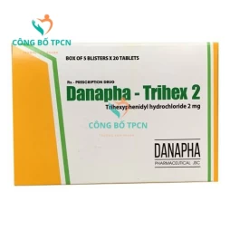 Danapha-Trihex 2 - Thuốc hỗ trợ điều trị bệnh Parkinson hiệu quả (10 hộp)