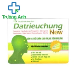 Datrieuchung- New (viên nang) - Thuốc điều trị cảm cúm, ho hiệu quả của Pharbaco