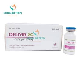 Delivir 2g Pharbaco - Thuốc điều trị các nhiễm khuẩn hiệu quả