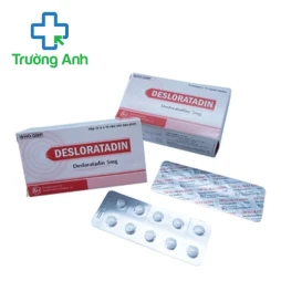 Desloratadin 5mg Khapharco - Thuốc giảm triệu chứng viêm mũi dị ứng hiệu quả