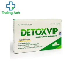 DETOXVIP - Giảm thiểu lượng độc tố tích tụ