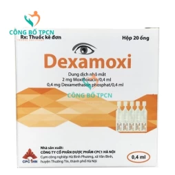 Dexamoxi 5ml CPC1HN - Thuốc điều trị viêm nhiễm ở mắt