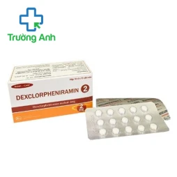 Dexchlorpheniramin 2 Khapharco - Thuốc điều trị viêm mũi dị ứng hiệu quả