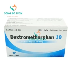 Dextromethorphan 10mg (viên nén bao phim - công ty Dược phẩm Thành Nam)