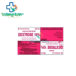 Dextrose 10% Mekophar - Hỗ trợ bổ sung nước, kháng khuẩn