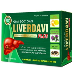Giải độc gan Liverdavi plus - Thực phẩm chức năng bảo vệ gan