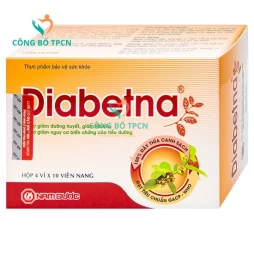 Diabetna - Giúp hạ huyết áp, ổn định đường huyết hiệu quả