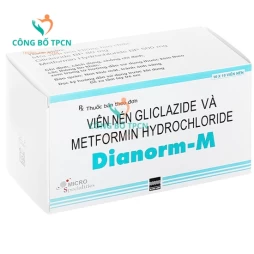 Dianorm M - Thuốc điều trị bệnh đái tháo đường hiệu quả