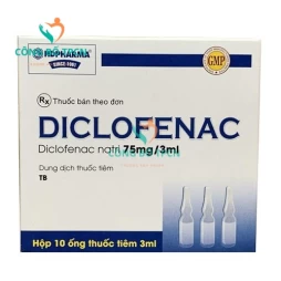 Diclofenac 75mg/3ml HD Pharma - Điều trị đau lưng cấp