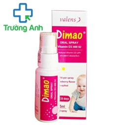 Dimao Vitamin D3 - Hỗ trợ phòng ngừa trường hợp thiếu vitamin D