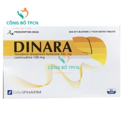 Dinara - Thuốc điều trị bệnh viêm gan siêu vi B của Davipharm