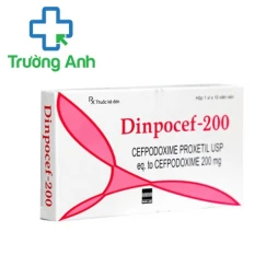 Dinpocef 200 - Thuốc điều trị nhiễm khuẩn hiệu quả của Ấn Độ