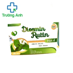 Diosmin Rutin Việt Á - Giúp giảm nguy cơ táo bón, trĩ, hỗ trợ nhuận tràng