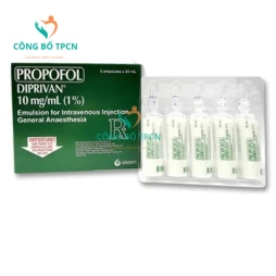 Diprivan 20ml - Thuốc gây mê hiệu quả của AstraZeneca