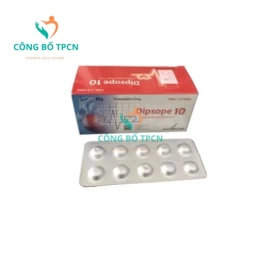 Dipsope 10 - Thuốc điều trị bệnh tăng huyết áp hiệu quả