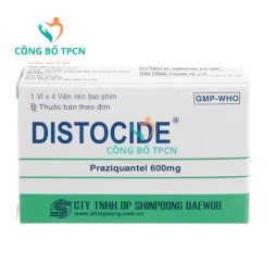 Distocide 600mg - Thuốc tẩy run hiệu quả của Hàn Quốc