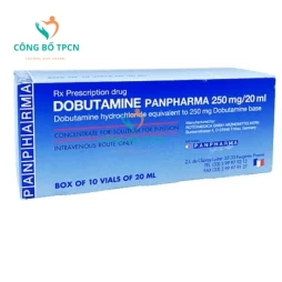 Dobutamine Panpharma 250mg/20ml - Thuốc điều trị suy tim hiệu quả