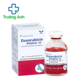 Doxorubicin Bidiphar 50 - Thuốc điều trị các bệnh ung thư hiệu quả