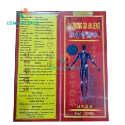 Dầu Du Zhong Gu Jin Jeng 200ml - Hỗ trợ mạnh gân cốt, lưu thông khí huyết
