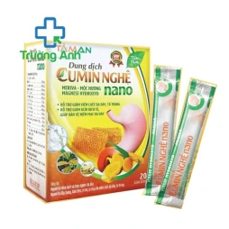 Thực phẩm bảo vệ sức khỏe Dung Dịch Cumin Nghệ NaNo