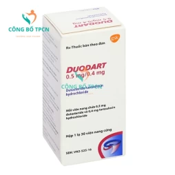 Duodart - Thuốc điều trị hội chứng tăng sản lành tính ở tuyến tiền liệt của Đức