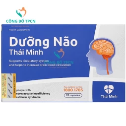 DƯỠNG NÃO THÁI MINH - Giúp tăng cường lưu thông của máu